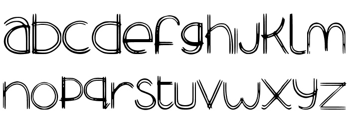 MyLekpaGirlfriend Font LOWERCASE