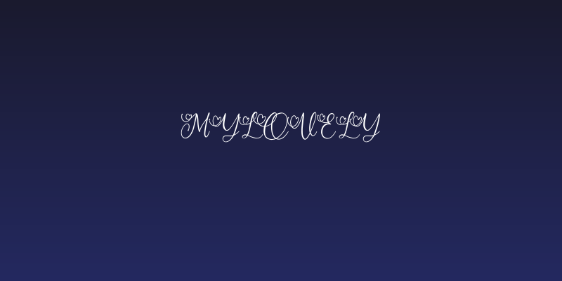 MyLovely Social Header