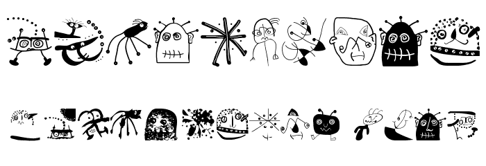 MyMaestroMrMiro Font OTHER CHARS