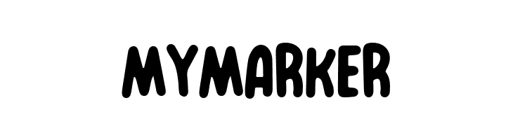MyMarker  font caratteri gratis