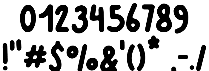 MyMarker Font OTHER CHARS