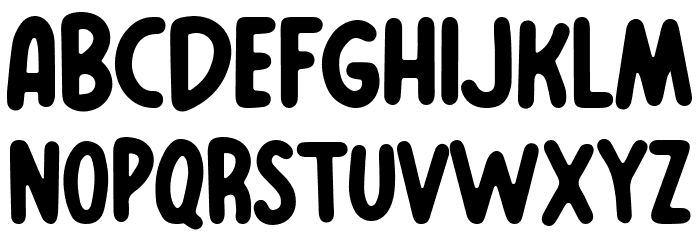 MyMarker Font LOWERCASE