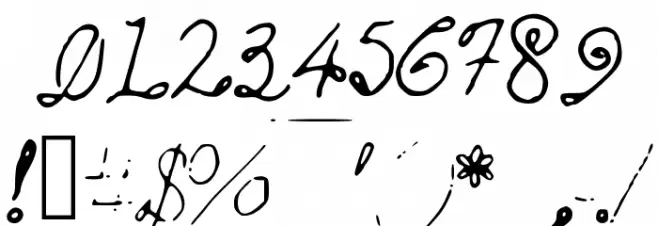 MyMineMai Font OTHER CHARS