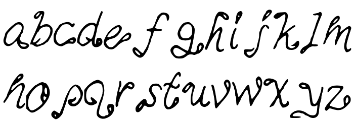MyMineMai Font LOWERCASE