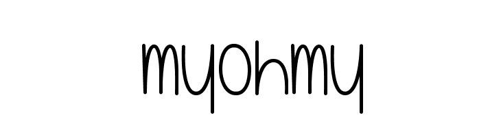 MyOhMy  font caratteri gratis
