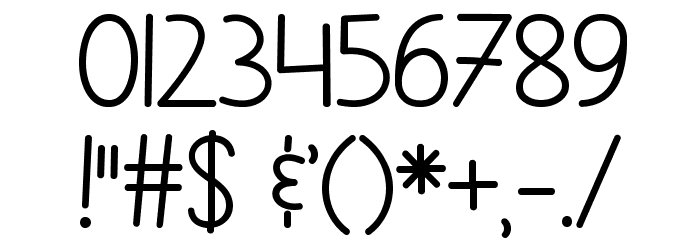 MyOhMy Font OTHER CHARS