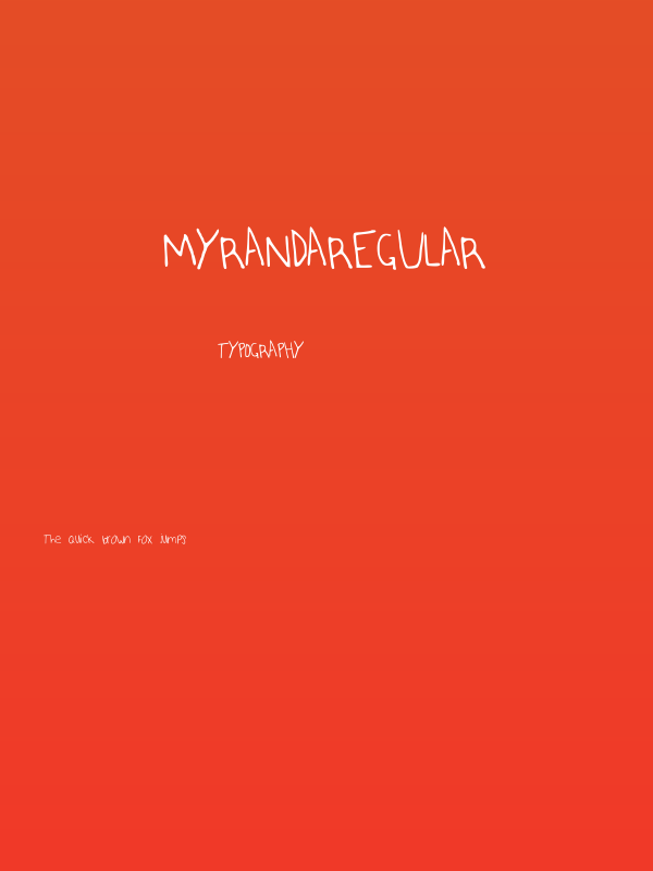 MyRandaRegular Poster