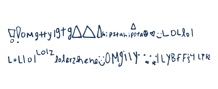 MyRandaSymbols Lowercase