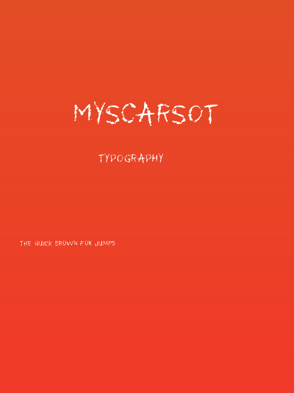MyScarsOT Poster