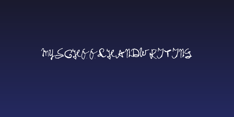 MySchoolHandwriting Social Header