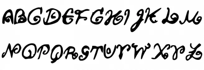 MyScriptFont Polices MAJUSCULES
