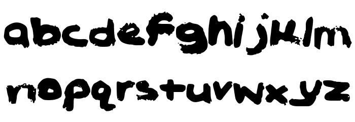 MyScriptFontAdrione Font LOWERCASE
