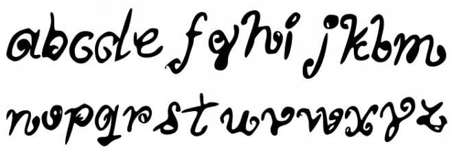 MyScriptFont Polices MINUSCULES