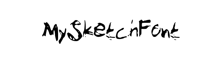 MySketchFont フォント
