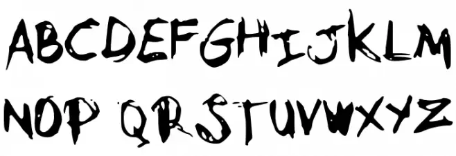 MySketchFont Fonte MAIÚSCULAS