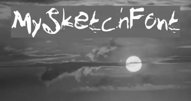 MySketchFont Example 3
