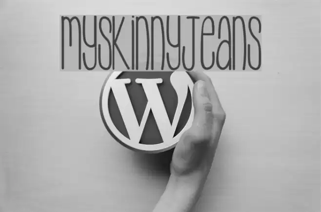 MySkinnyJeans Font examples
