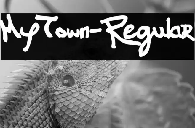 MyTown-Regular Font examples