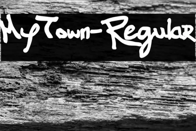 MyTown-Regular Font examples