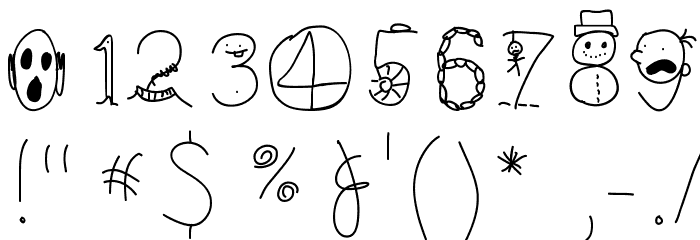 MyWorld Font OTHER CHARS
