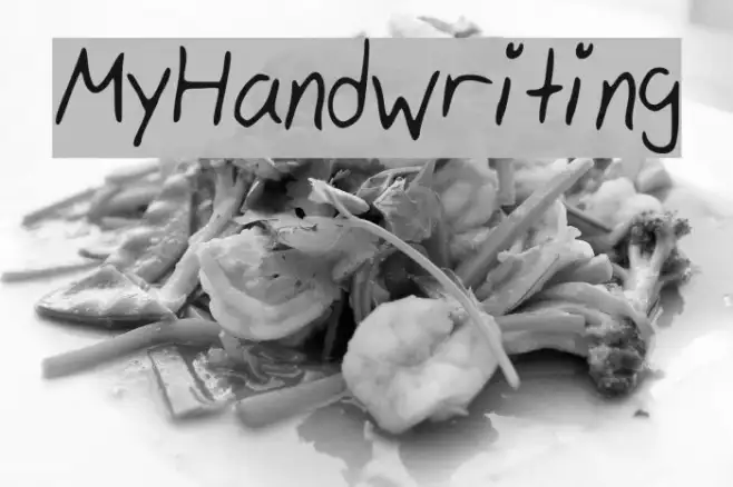 My_Handwriting Example 1
