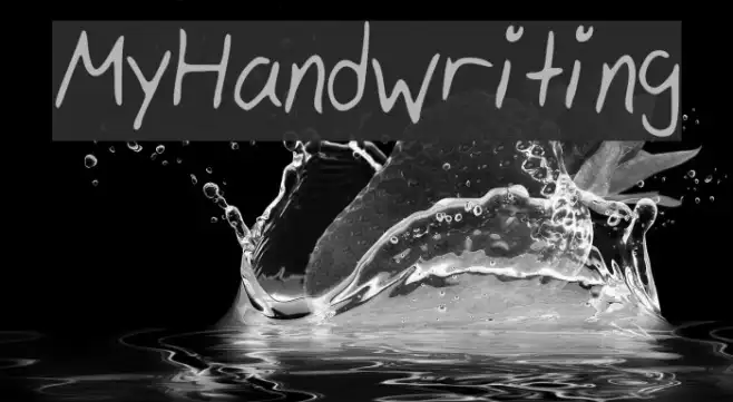 My_Handwriting Example 3
