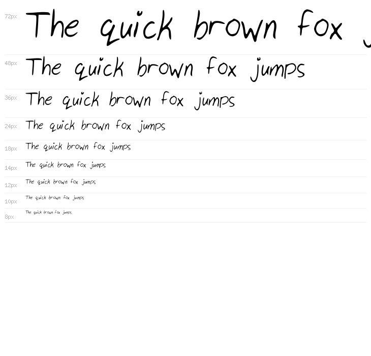 My_Handwriting Waterfall