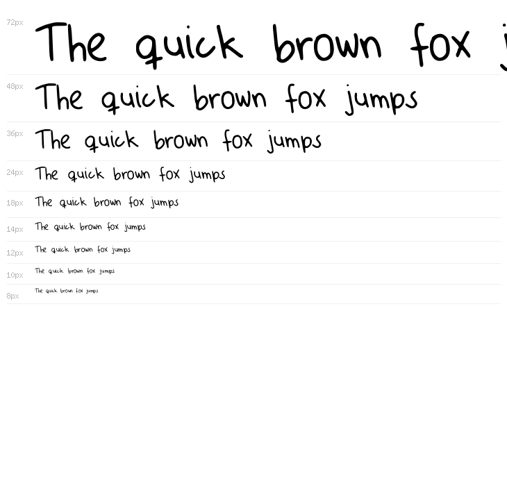 My_Unprofessional_Handwriting Waterfall