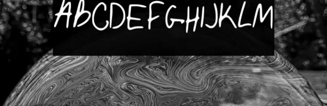 My_handwriting Font examples