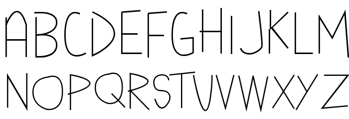 Mya Papaya Font LOWERCASE