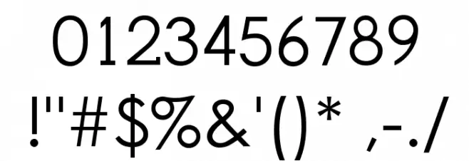 Myanmar1 Font OTHER CHARS