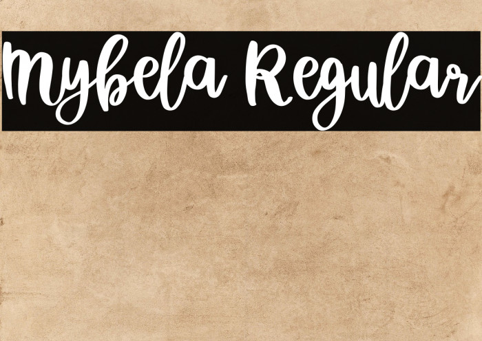 Mybela Regular Example 1
