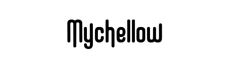 Mychellow  フリーフォントのダウンロード