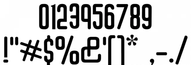 Mychellow Font OTHER CHARS