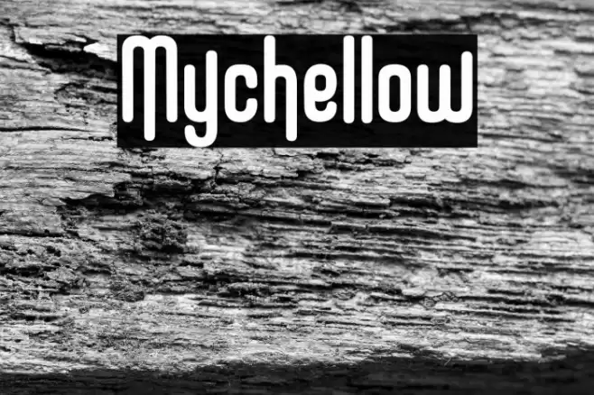 Mychellow Font examples