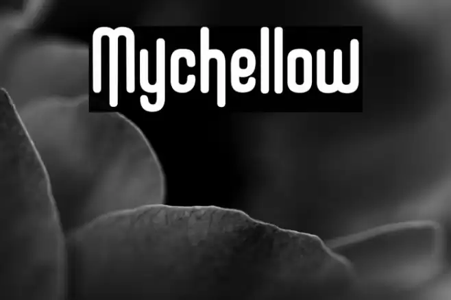 Mychellow Font examples