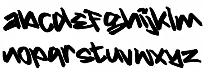 Mydrea フォント 小文字