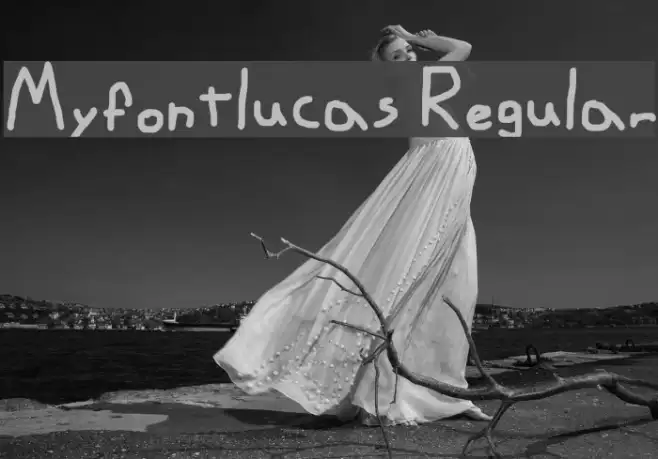 Myfontlucas Regular Example 1