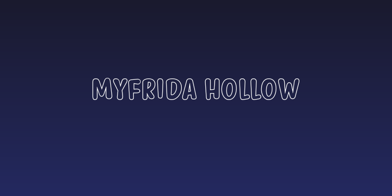 Myfrida Hollow Social Header