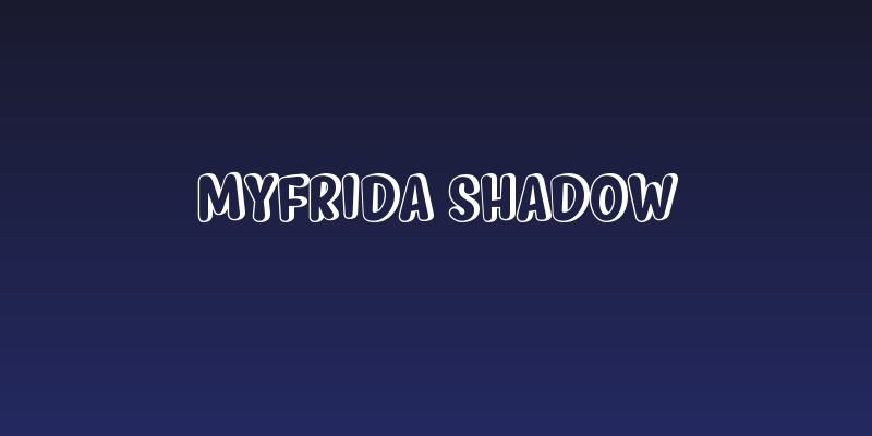 Myfrida Shadow Social Header