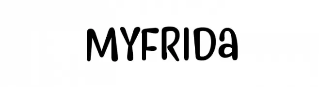 Myfrida  les polices de caractères gratuit tlcharger