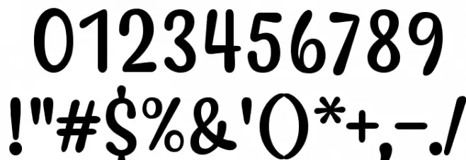 Myfrida Font OTHER CHARS