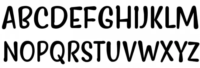 Myfrida Schriftart Groß