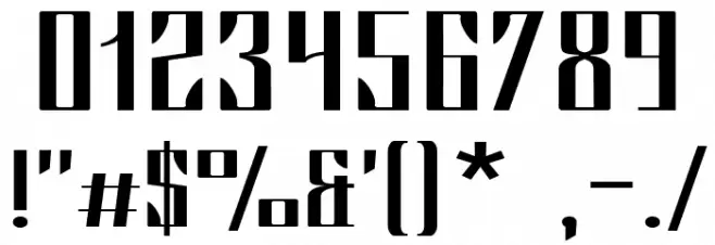 Myla-Black Font OTHER CHARS