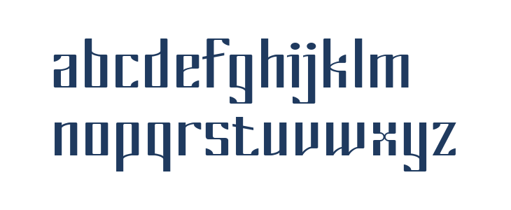 Myla-Black Lowercase