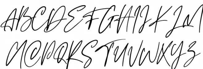 Mylestock Free Regular Caratteri ALTRI CARATTERI