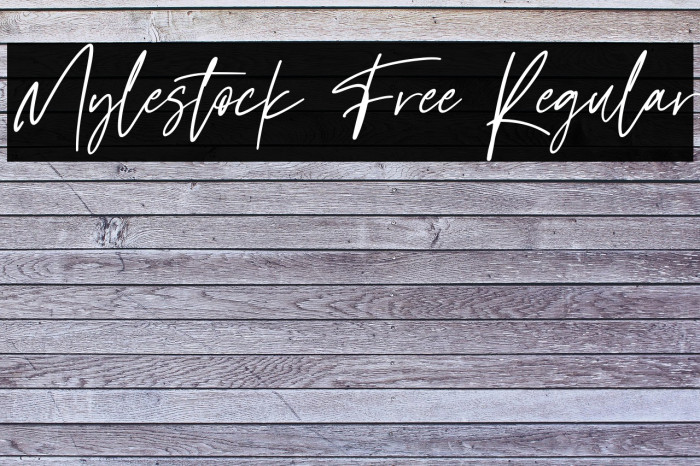 Mylestock Free Regular Example 2