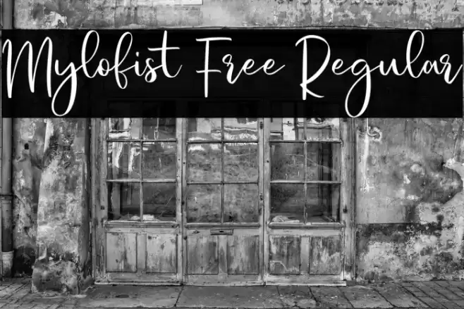 Mylofist Free Regular Font examples