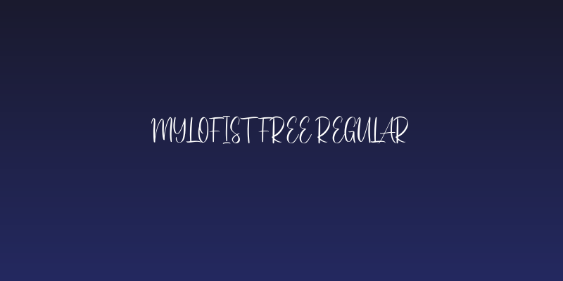 Mylofist Free Regular Social Header