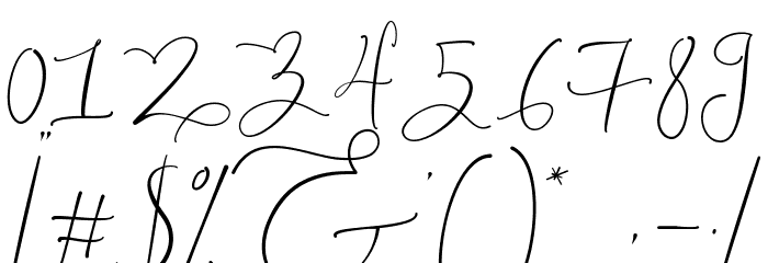 Mylola Font OTHER CHARS